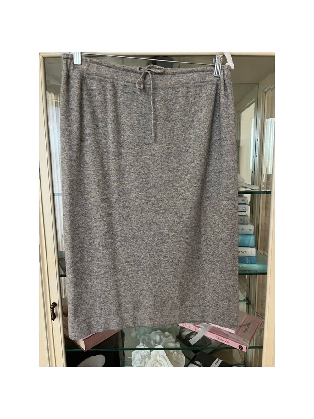 Women's Vince. Gray Wool Cashmere Blend Pencil Skirt L
